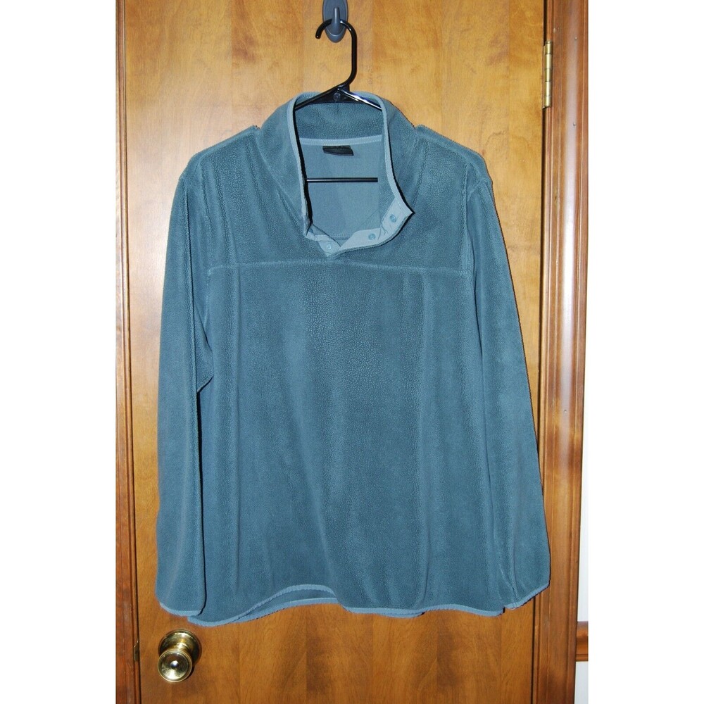 Men's 32 Degrees Heat Tech 1/4 Zip Pullover Lightweight Stretch Fabric XL Blue
